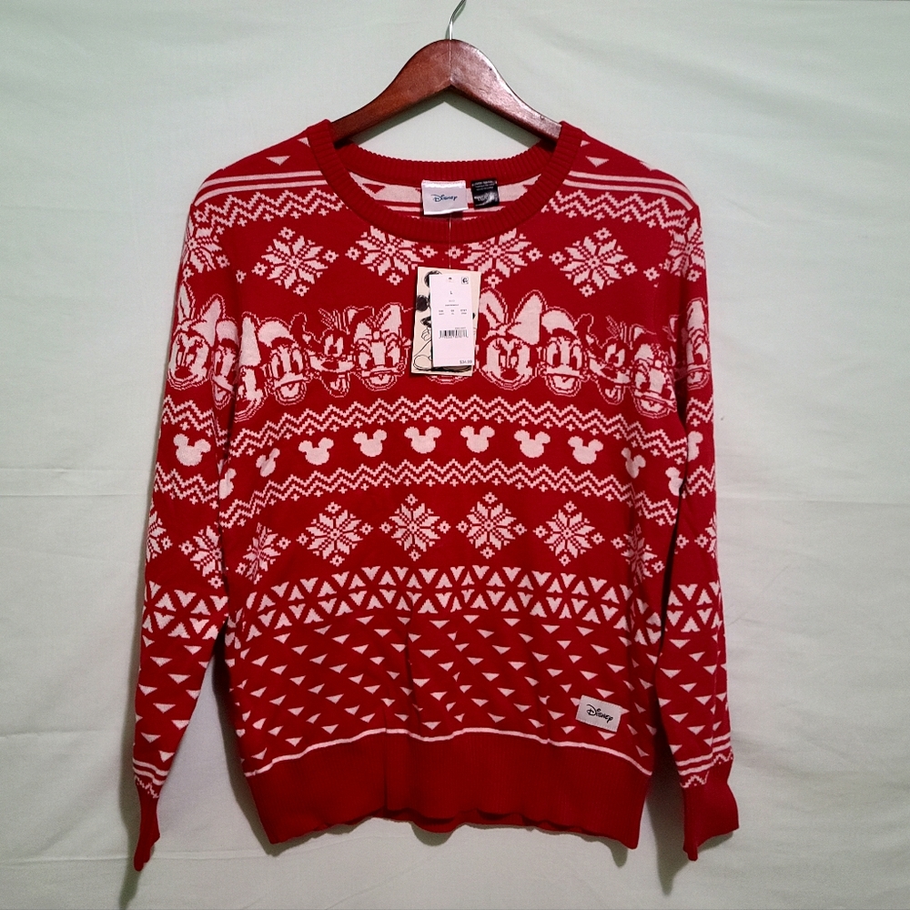 NWT DISNEY Sweater Mickey and Friends